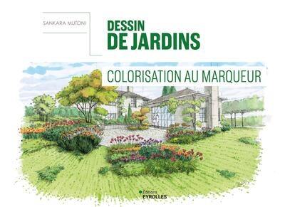 Dessin de jardins : colorisation au marqueur Dessin de jardins : colorisation au marqueur