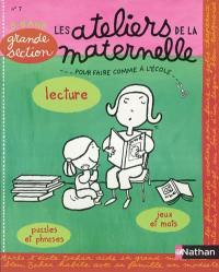 Lecture, puzzles et phrases, jeux et mots : grande section, 5-6 ans