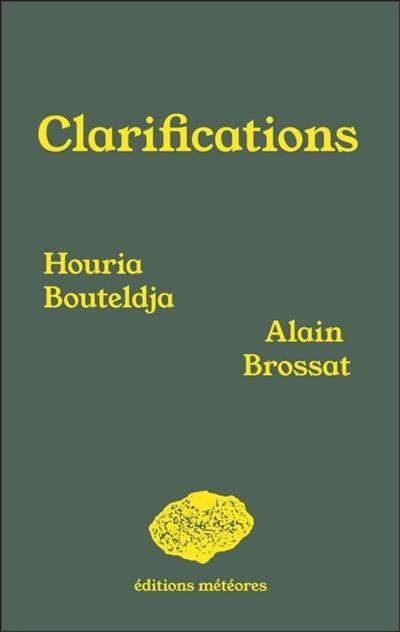 Clarifications