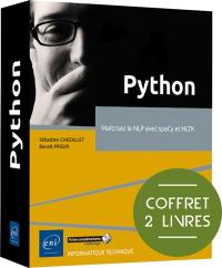 Python : maîtrisez le NLP avec SpaCy et NLTK : coffret 2 livres
