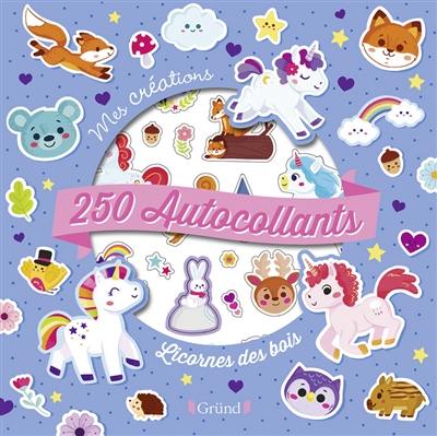 Licornes des bois : 250 autocollants Licornes des bois : 250 autocollants