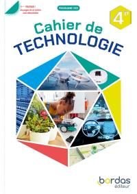 Cahier de technologie, 4e : programme 2025