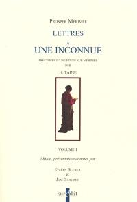 Lettres à une inconnue