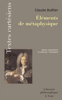 Eléments de métaphysique