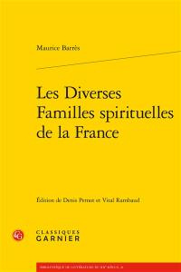 Les diverses familles spirituelles de la France