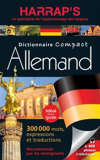 Harrap's dictionnaire compact allemand : 300.000 mots, expressions et traductions