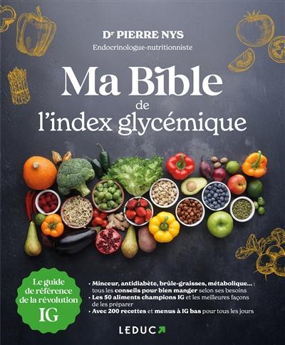 Ma bible de l'index glycémique