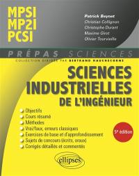 Sciences industrielles de l'ingénieur MPSI, MP2I, PCSI : nouveaux programmes