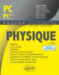 Physique PC, PC* : nouveaux programmes