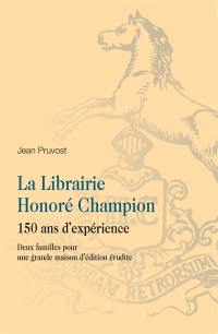 La librairie Honoré Champion : 150 ans d'expérience