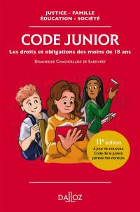 Code junior : les droits et obligations des moins de 18 ans