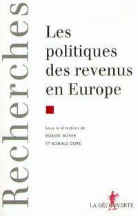 Les Politiques des revenus en Europe