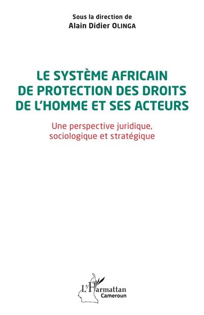 Le système africain de protection des droits de l'homme et ses acteurs : une perspective juridique, sociologique et stratégique