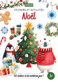 Noël : 60 stickers et de nombreux jeux !