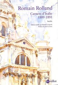 Carnets d'Italie (1889-1891)