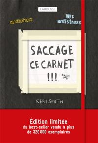 Saccage ce carnet !!!