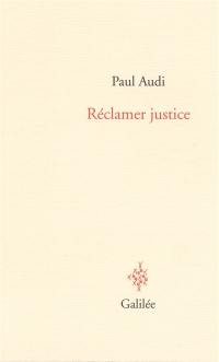 Réclamer justice