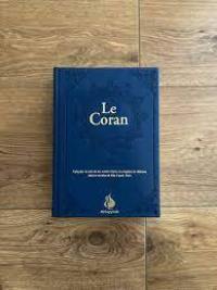 Coran Hafs : bleu foncé, dorure