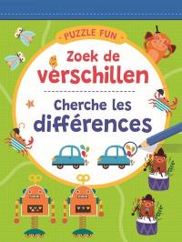 Cherche les différences. Zoek de verschillen