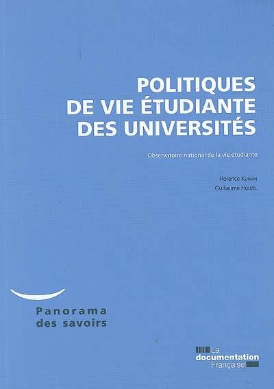 Politiques de vie étudiante des universités Politiques de vie étudiante des universités