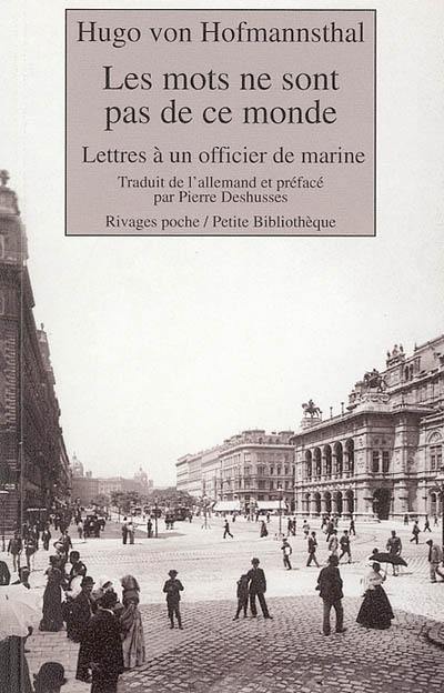 Les mots ne sont pas de ce monde