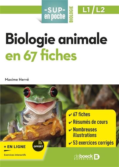 Biologie animale en 67 fiches : L1, L2 Biologie animale en 67 fiches : L1, L2