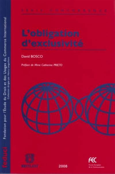 L'obligation d'exclusivité