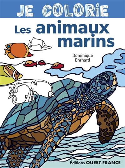Je colorie les animaux marins
