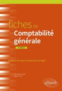 Fiches de comptabilité générale : rappels de cours et exercices corrigés