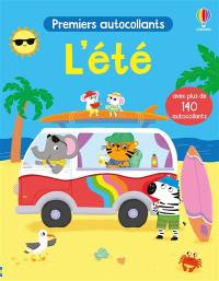 L'été : Premiers autocollants : Dès 3 ans