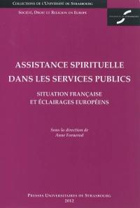 Assistance spirituelle dans les services publics : situation française et éclairages européens
