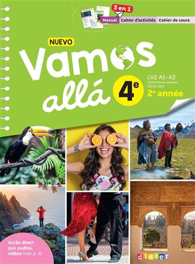 Nuevo vamos alla 4e, LV2 A1-A2 : conforme au nouveau CECRL 2022, 2e année Nuevo vamos alla 4e, LV2 A1-A2 : conforme au nouveau CECRL 2022, 2e année