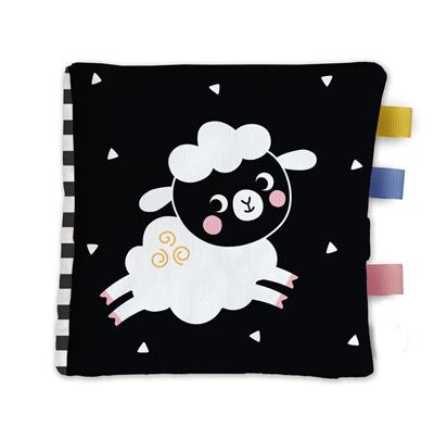 Petit mouton : mon tout-doux en noir et blanc