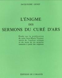 L'Enigme des sermons du Curé d'Ars