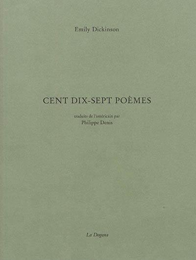 Cent dix-sept poèmes