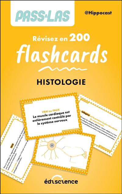 Pass & LAS histologie : révisez en 200 flashcards