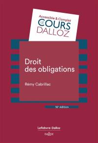 Droit des obligations : 2024