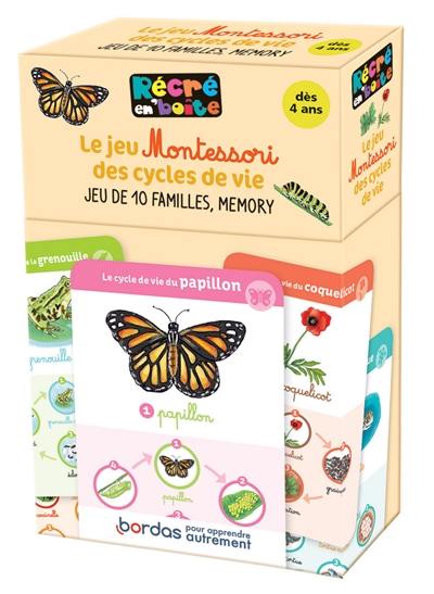 Le jeu Montessori des cycles de vie : jeu de 10 familles, memory Le jeu Montessori des cycles de vie : jeu de 10 familles, memory