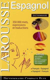 Dictionnaire compact plus français-espagnol, espagnol-français. Diccionario compact plus francés-espanol, espanol-francés