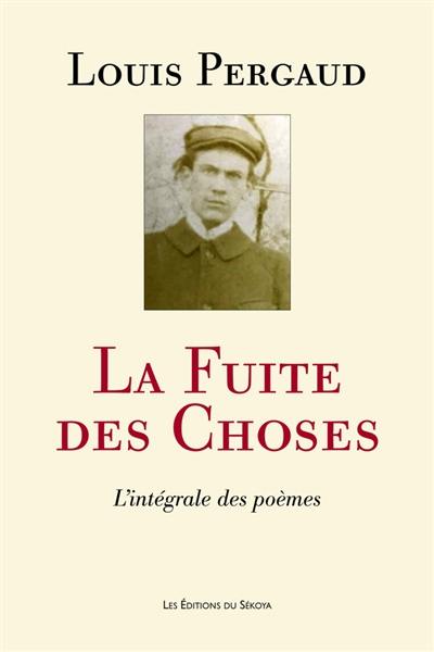 La fuite des choses : l'intégrale des poèmes La fuite des choses : l'intégrale des poèmes