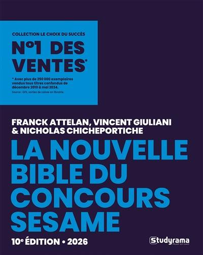 La nouvelle bible du concours Sésame : 2026
