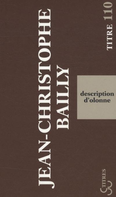 Description d'Olonne