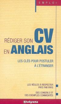 Rédiger son CV en anglais : les clés pour postuler à l'étranger