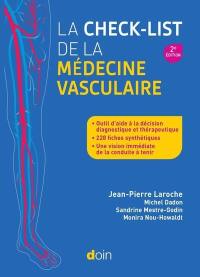 La check-list de la médecine vasculaire