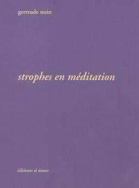 Strophes en méditation