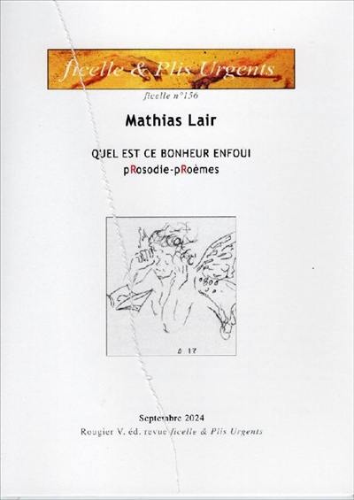 Quel est ce bonheur enfoui : prosodie-proèmes Quel est ce bonheur enfoui : prosodie-proèmes