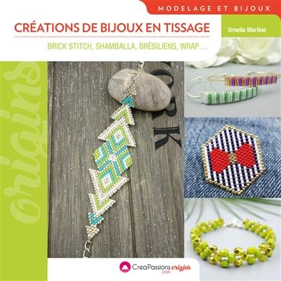 Créations de bijoux en tissage : brick stitch, shamballa, brésiliens, wrap... Créations de bijoux en tissage : brick stitch, shamballa, brésiliens, wrap...
