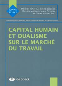 Capital humain et dualisme sur le marché du travail