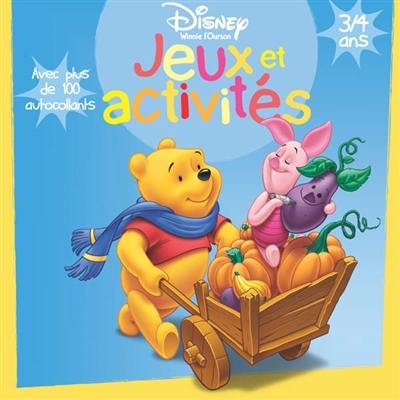 Jeux et activités 3-4 ans : avec plus de 100 autocollants