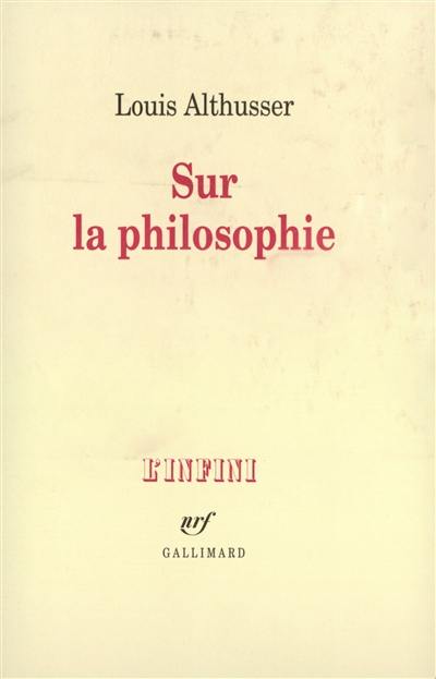 Sur la philosophie Sur la philosophie